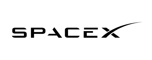 Logo of SpaceX, a portfolio company of ODC Ventures.